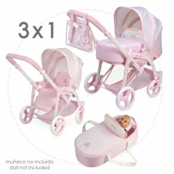 Ensemble 3-en-1 pour Poupée - Babi – CLÉMENT Ensemble 3-en-1 pour Poupée - Babi – CLÉMENT