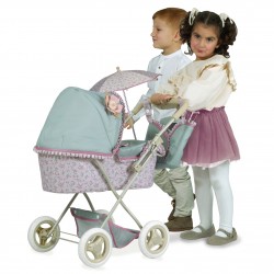 Chariot de poupée pliable Provenza avec parasol DeCuevas Toys 85045 | DeCuevas Toys