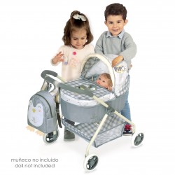 DeCuevas Toys Mon Premier Chariot Pour Poupées Niza - Jeu D'Imitation Idéal Dès 3 Ans