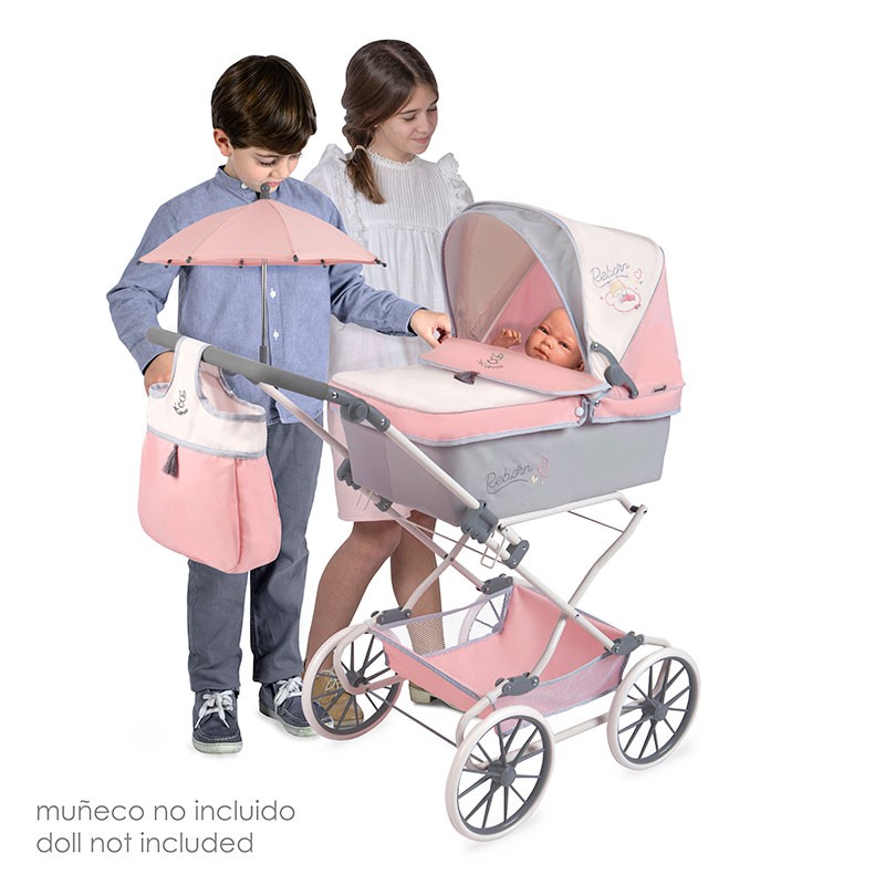 Bayer Design 30511AA Poussette Canne poupée Cocomelon, Poussette Jogger, Pliable, Con cinturón de seguridad, Bleu, Rouge Bayer Design 30511AA Poussette Canne poupée Cocomelon, Poussette Jogger, Pliable, Con cinturón de seguridad, Bleu, Rouge