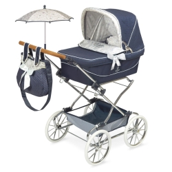 DeCuevas Toys Chariot pliable pour poupées Reborn avec parasol 82044