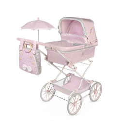 Poussette de Poupées Sophie Pliable avec ombrelle DeCuevas 82075