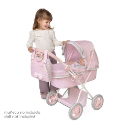 Poussette de Poupées Sophie Pliable avec Ombrelle DeCuevas 85075 | DeCuevas Toys