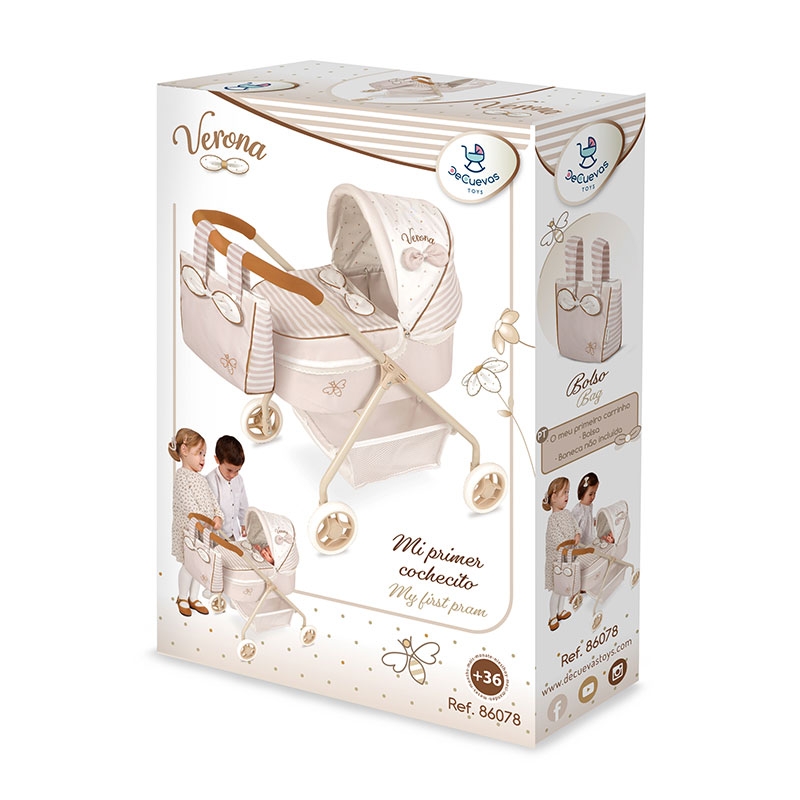 Ma Première Poussette Gala avec Poupée au corps mou DeCuevas 90251 | DeCuevas Toys